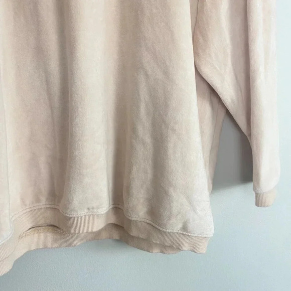 Aerie Blush Velour Sweatshirt - Picture 5 of 13